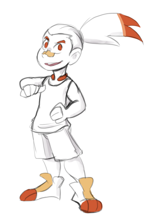 Scorbunny Gijinka?