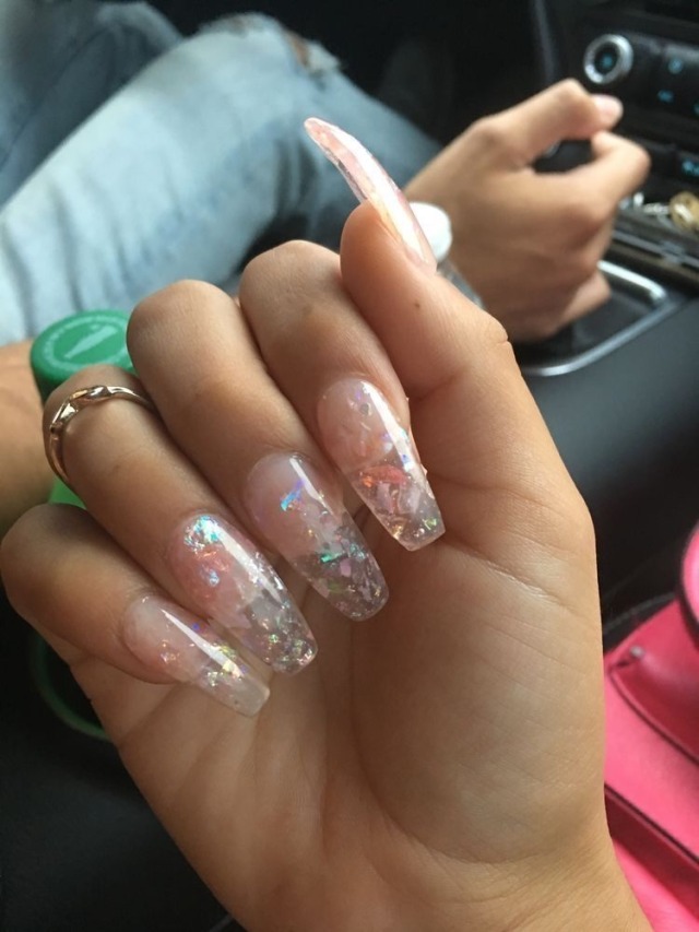 clear nails on Tumblr