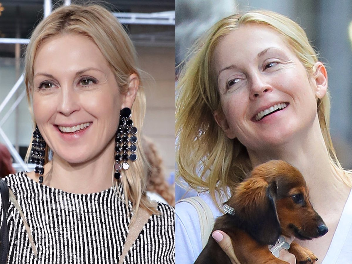 kelly rutherford without makeup