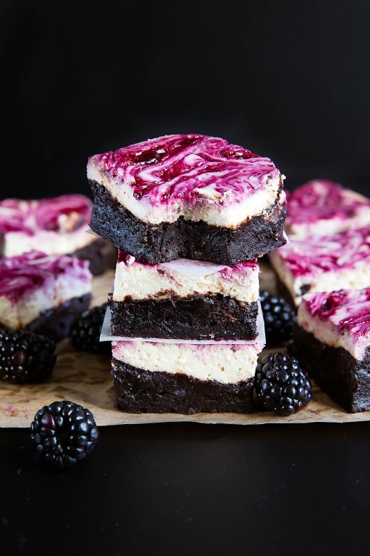 Really nice recipes. Every hour. — Blackberry Cheesecake Brownies Really nice...