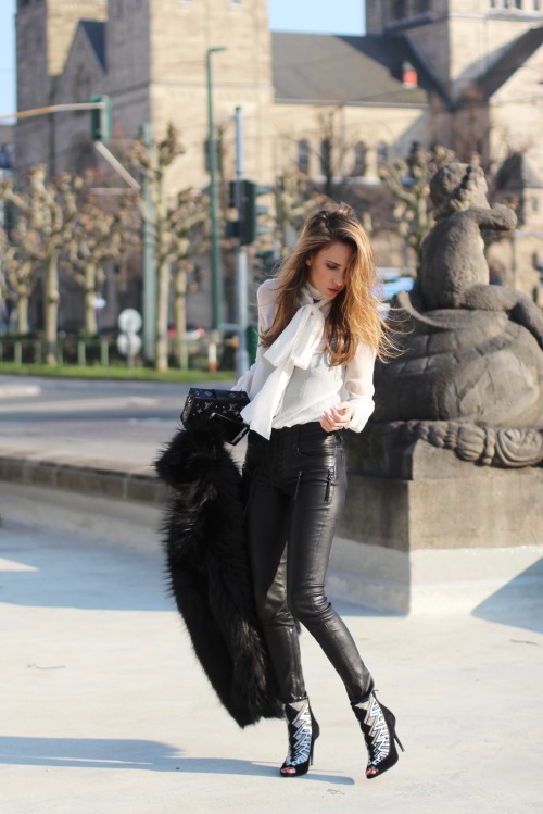 Leather Street Style