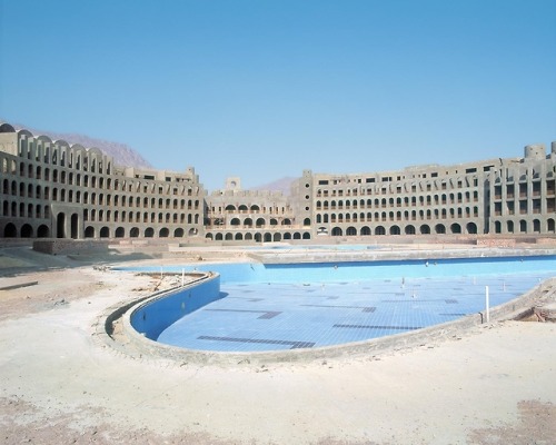 abandonedandurbex:Unfinished Hotel Ruins of the Egyptian...