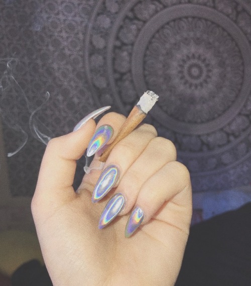 acrylic nail aesthetic | Tumblr