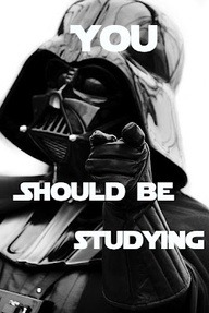 Darth Vader says You Should Be Studying