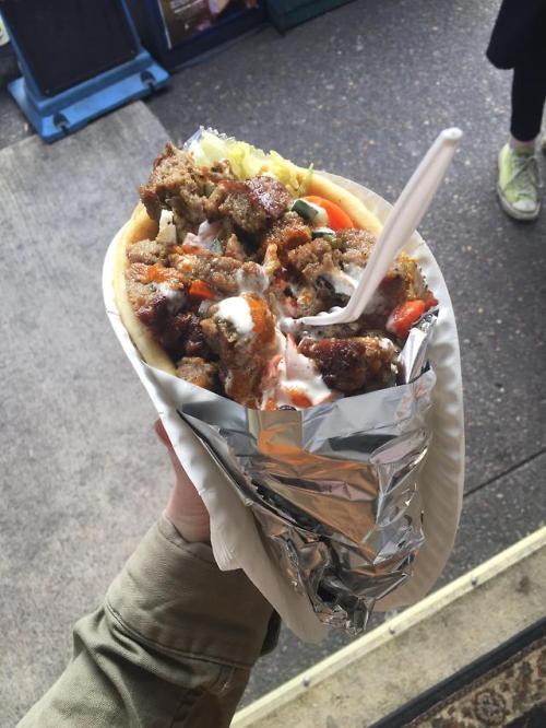 food-porn-diary:Food truck gyroOmg that shit looks...