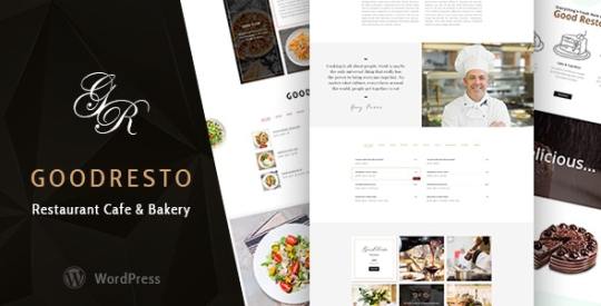 GoodResto v2.2 - Restaurant WordPress Theme + Woocommerce Nulled