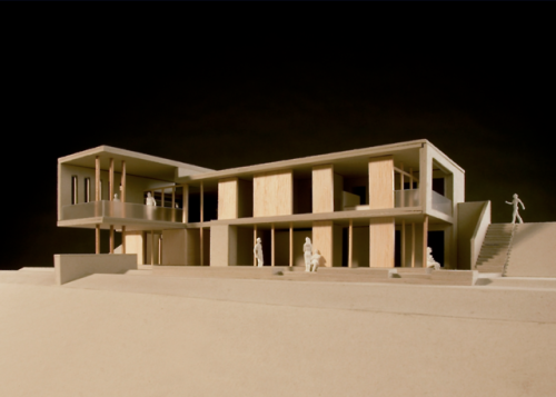 conceptmodel:Villa Storingavika by Saunders...