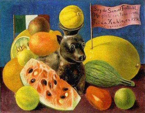 fridakahlo-art:Still Life1951Frida Kahlo