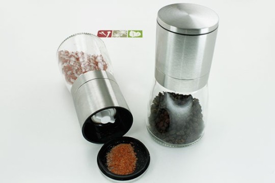 ZWILLING® Spices Salzmühle Pfeffermühle 2-tlg Set schwarz Gewürzmühle Mühle