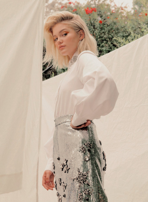 thequeensofbeauty:Olivia Holt for Flaunt Magazine, 2018