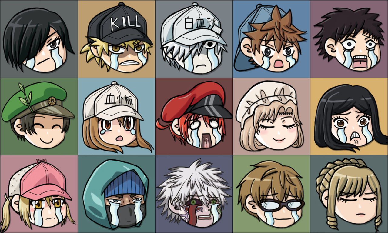 Cells At Work Icons Tumblr