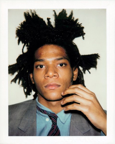 twixnmix:Jean-Michel Basquiat Polaroids by Andy Warhol,1982.