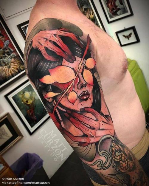 By Matt Curzon, done at Empire Melbourne, Melbourne.... mattcurzon;big;women;facebook;twitter;sleeve;other;neotraditional