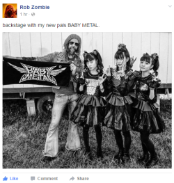 Rob Zombie confirmed for coll fuckin’ guy