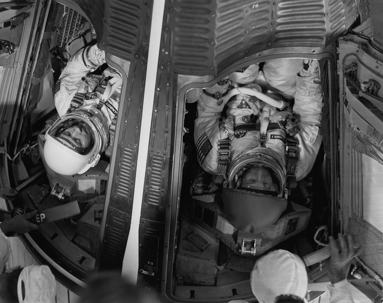 Moon Watch Universe — June 3, 1965 Gemini IV astronauts James McDivitt...