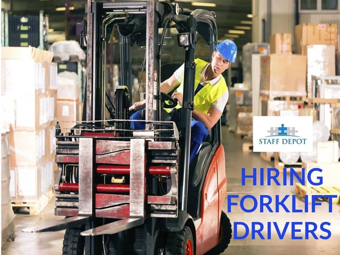 counterbalance forklift jobs near me