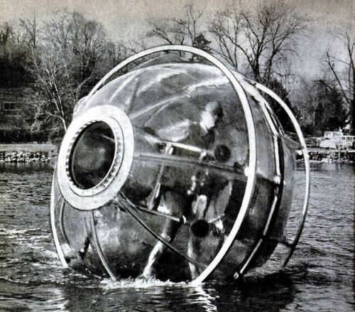 strange vehicles 1950s plastic bubble plastic vintage magazine
