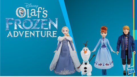 olaf's frozen adventure hasbro