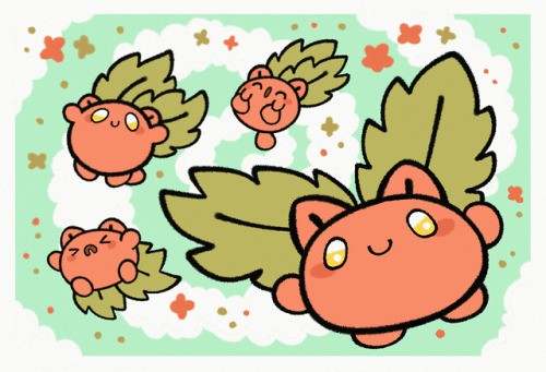 billfrancois:187 - Hoppip , 188 - Skiploom , 189 - Jumpluff