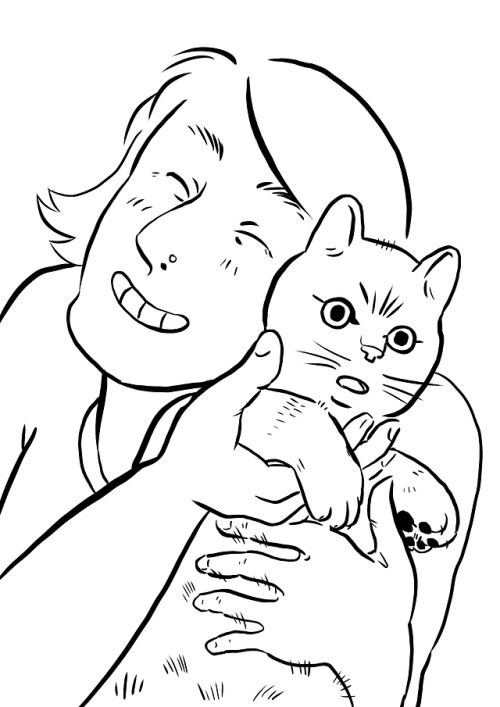 fionaostby:Inktober day 9- PreciousI have two cats and they...