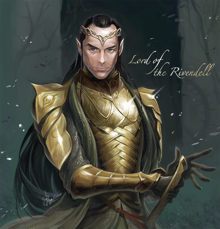 Opis Elfów Z Doliny Rivendell edna331: Elrond, Lord of the Rivendell - In The Name of The Light