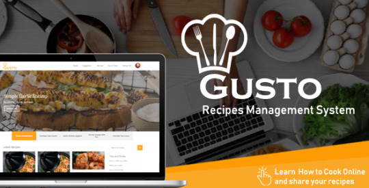 Gusto v3.2 - Recipes Management System Nulled