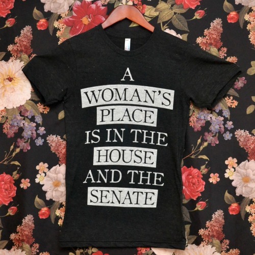 Wicked Clothes presents: the Tri-Blend ’A Woman’s Place’ Shirt!