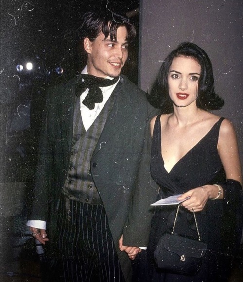 queenrosely:Johnny Depp ve Winona Ryder