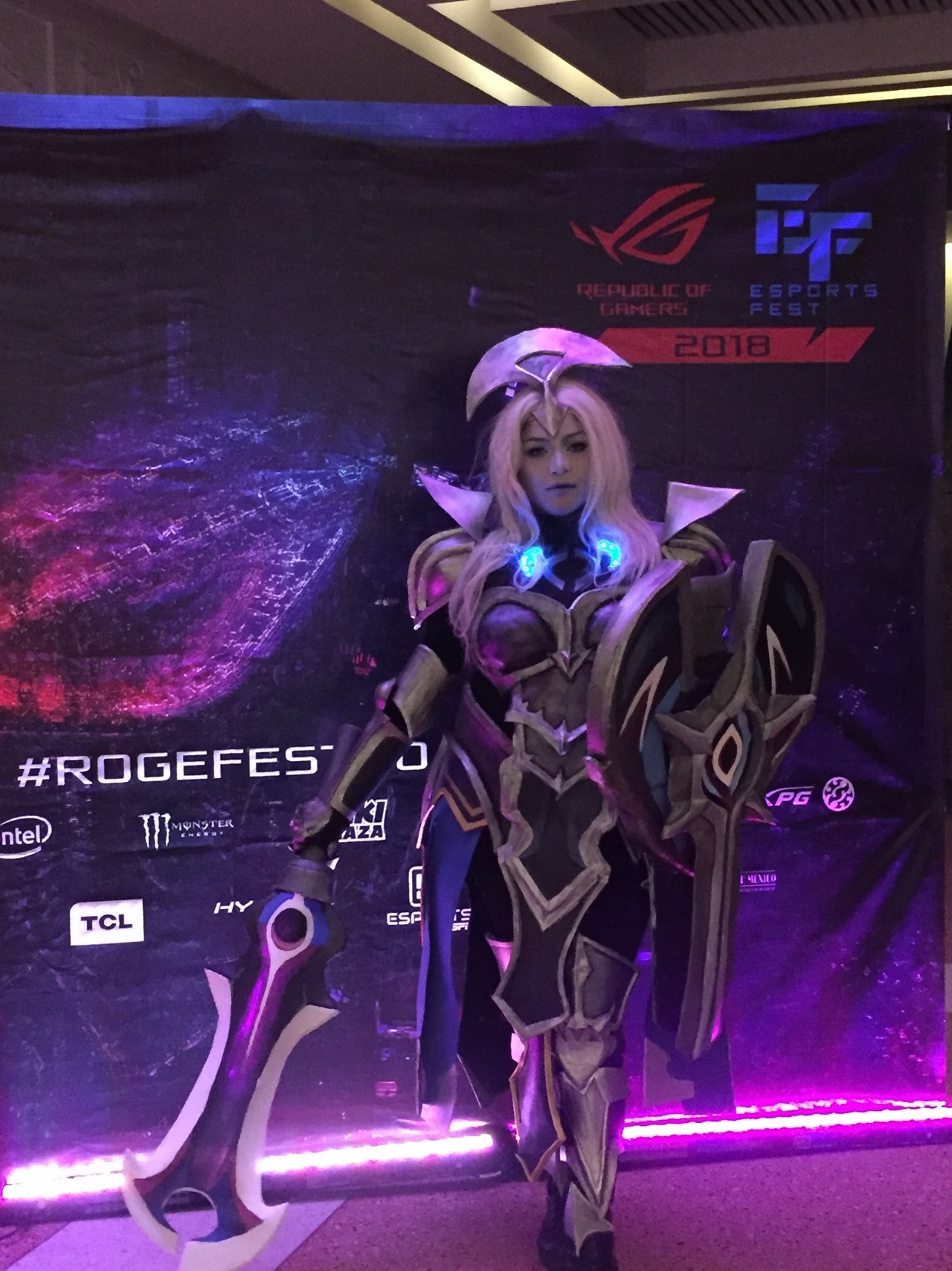 My cosplay Leona eclipse lunar :D - Rosetto Hunter Cosplay