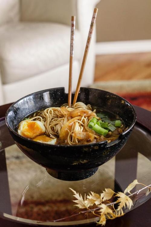 lifejoyaddict:Homemade fresh shoyu Ramen