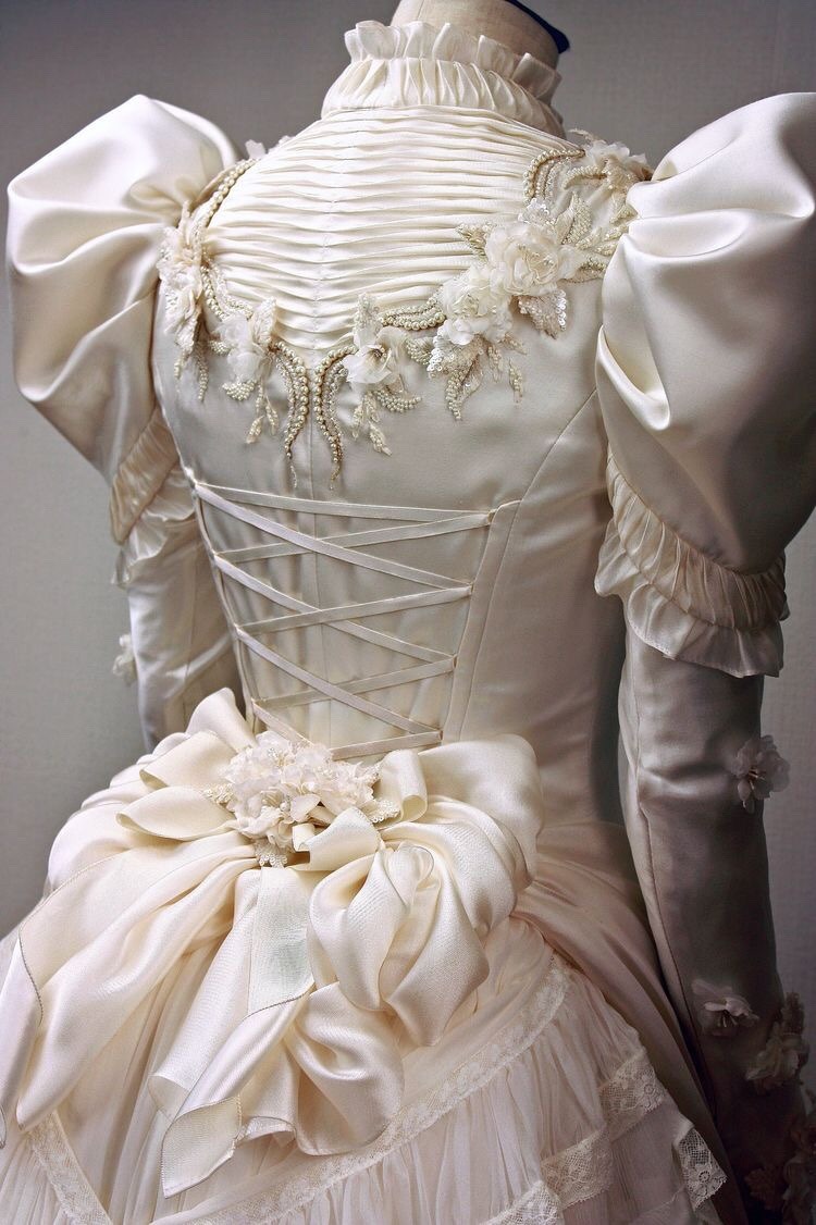 My Angelic Daydream Late 19th Century Wedding Dress