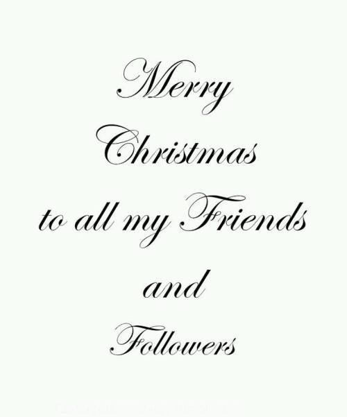 Merry Christmas to you guys!