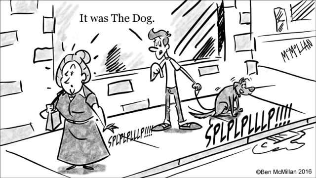 Benfoolery - It wasn’t me - cartoon of the day. Thanks for...