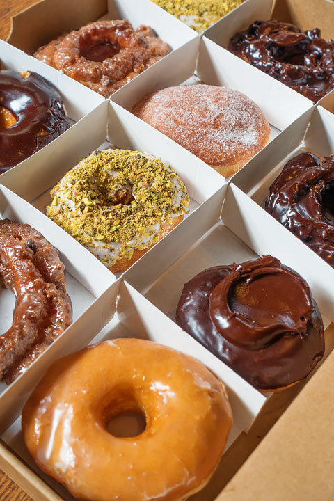 yummyinmytumbly:selection of Do-Rite donuts