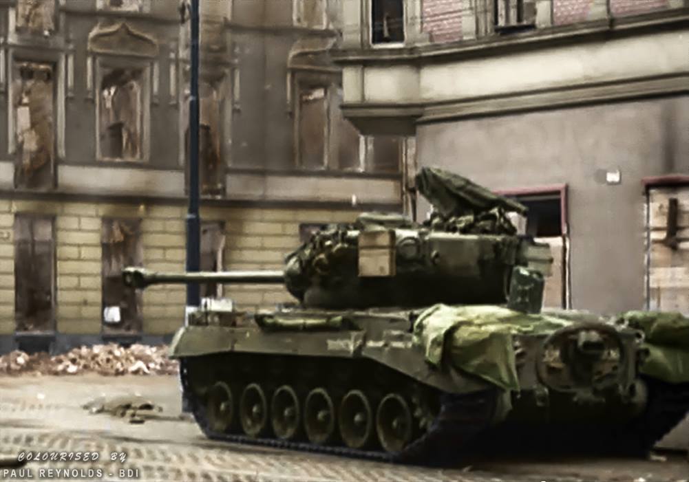 m-26 pershing tank & battle of cologne.