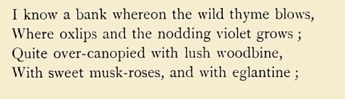 english-idylls:From A Midsummer Night’s Dream by William...