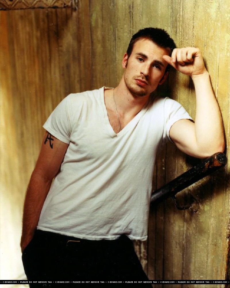 Chris Evans - White Shirts two of the photos are... | Scifigurl720