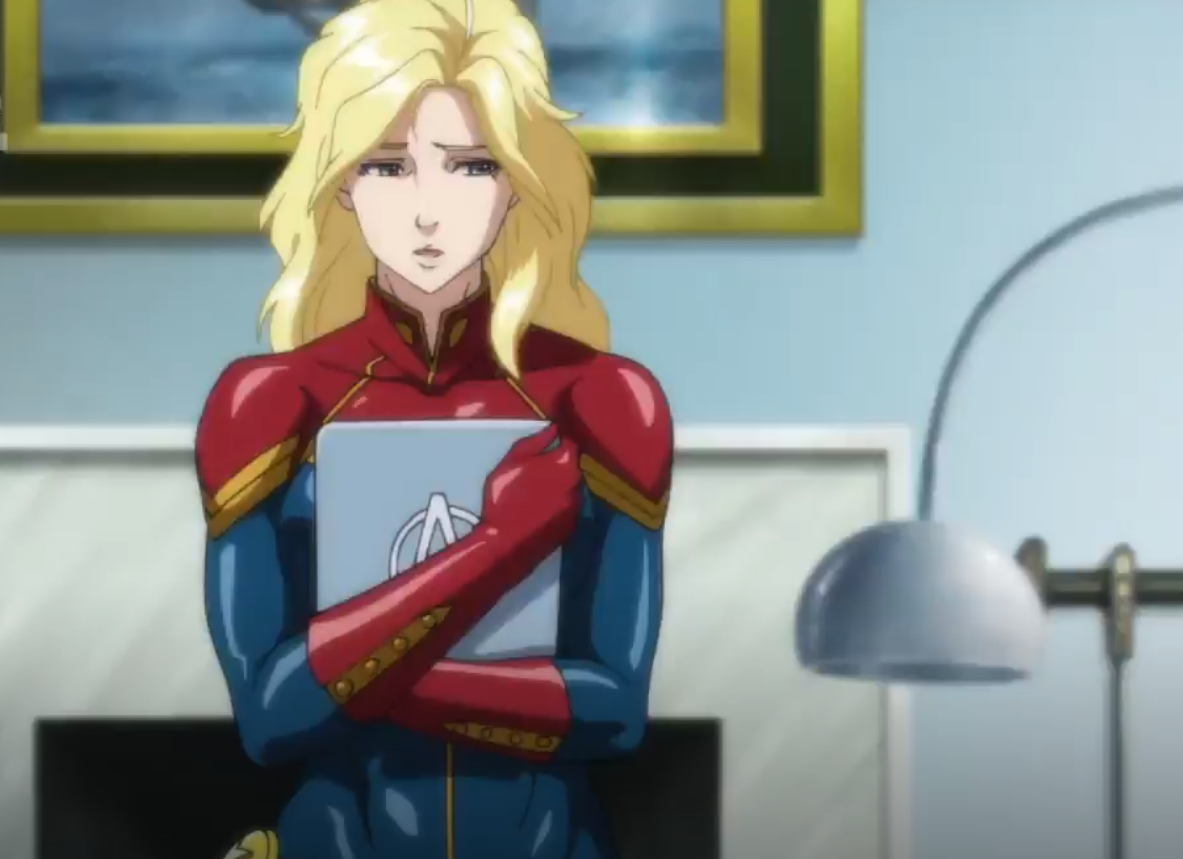 Captain Marvel the Kree, abduloki: ANIME NEVER FAILS TO MAKE A CHARACTER...