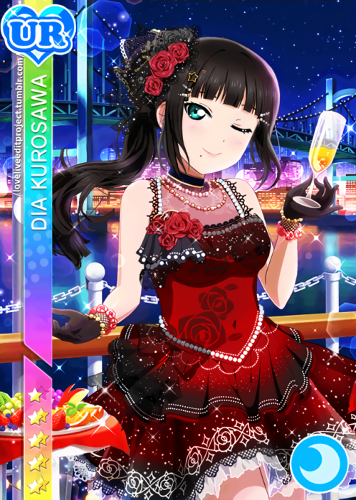 loveliveeditproject:This is the Dia edit to match the Yohane....