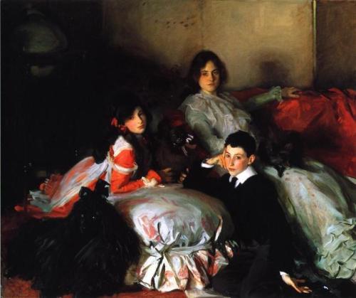 artist-sargent:Essie, Ruby and Ferdinand, Children of Asher...