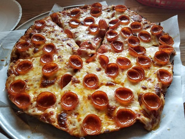 All Eyes Open Yummyfoooooood Pepperoni Pizza