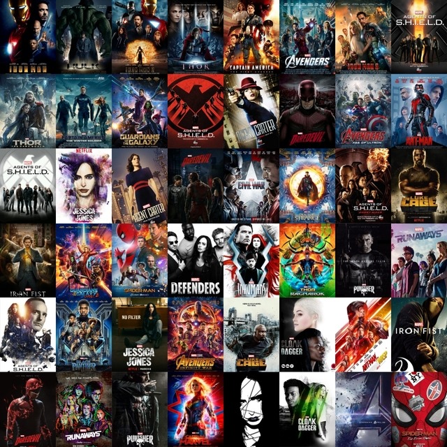 all marvel netflix series