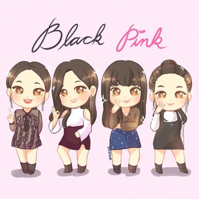Blackpink Chibi Cute - blackpink reborn 2020
