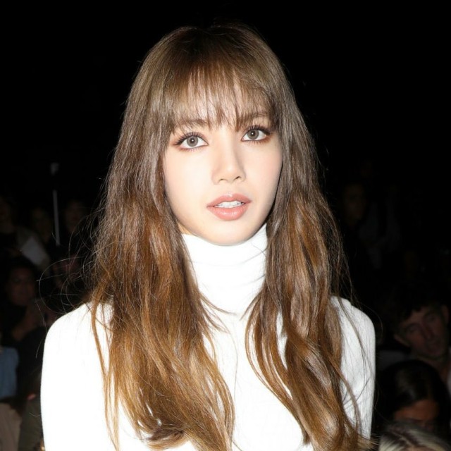 LALISA MANOBAN — Lisa at the Celine SS20 runway show in Paris.