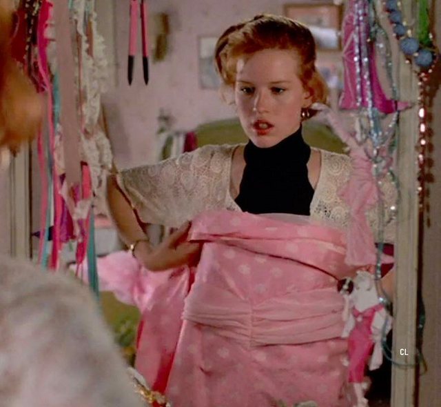 Costume Lovers — Andie Molly Ringwald Pink Prom Dress Pretty In 