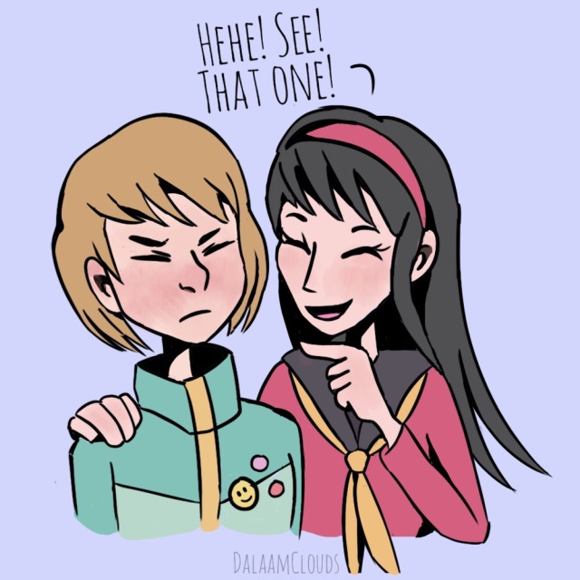 chie x yukiko on Tumblr