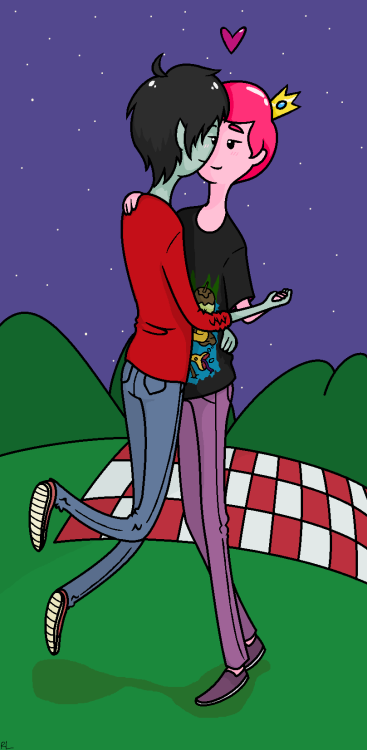 marshall lee x prince gumball on Tumblr