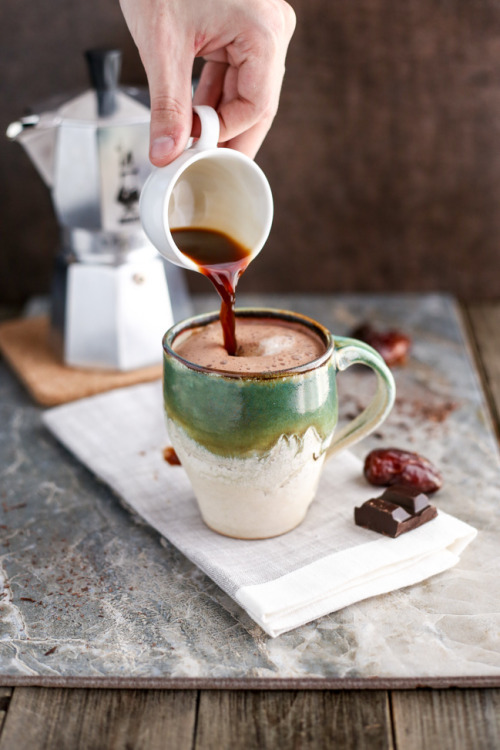 dietandhealththings:garden-of-vegan:Vegan Caffé Mocha -...