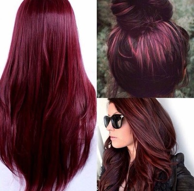 Burgundy Hair Tumblr