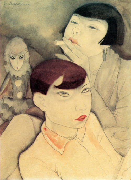 geritsel:Jeanne Mammen - watercolors